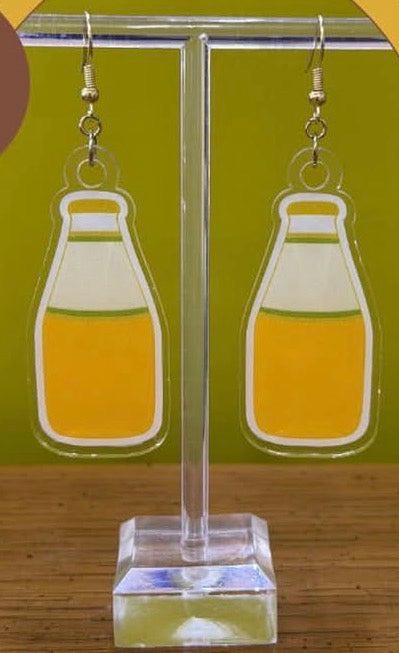 Pony Beer Earrings